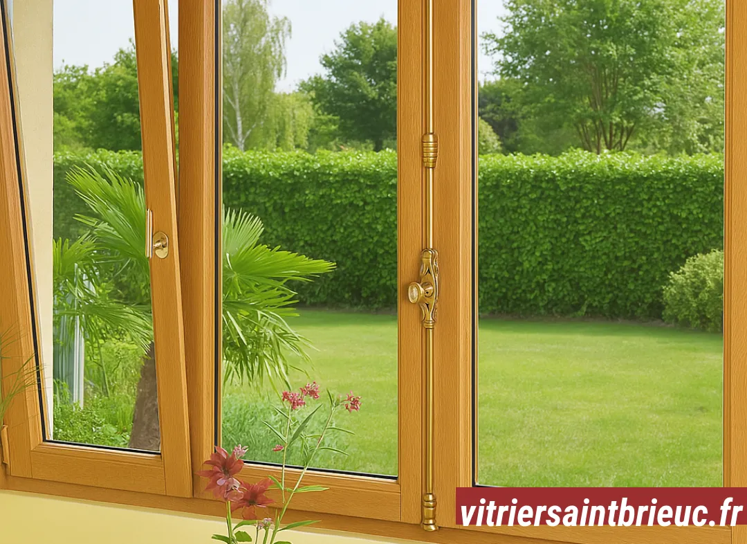 Installation de fenêtre en bois sur mesure Saint-Brieuc