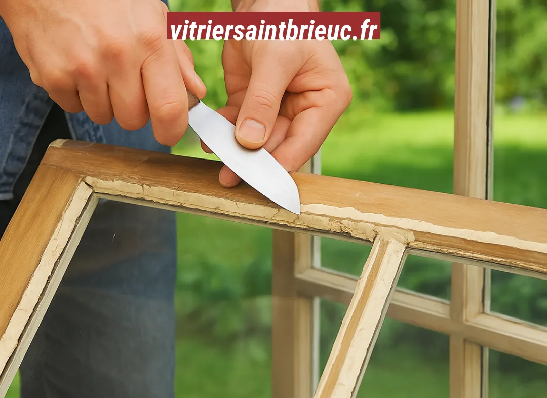 Remplacement de simple vitrage Saint-Brieuc